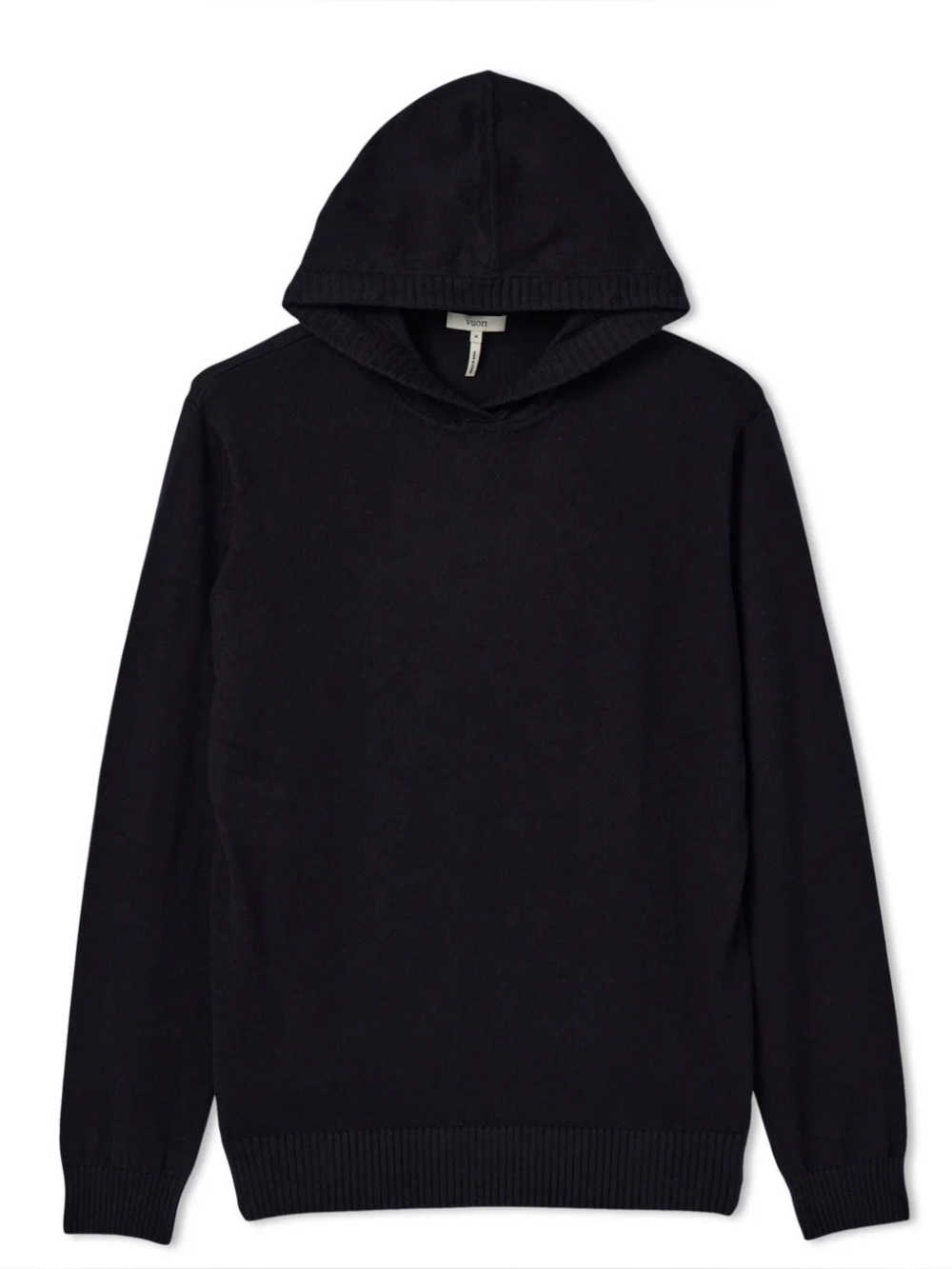 Vuori Men's Fluent Sweater Hoodie in Black NWT